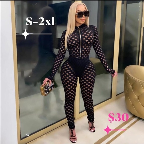 Black Jumpsuit - Picture 2 of 2